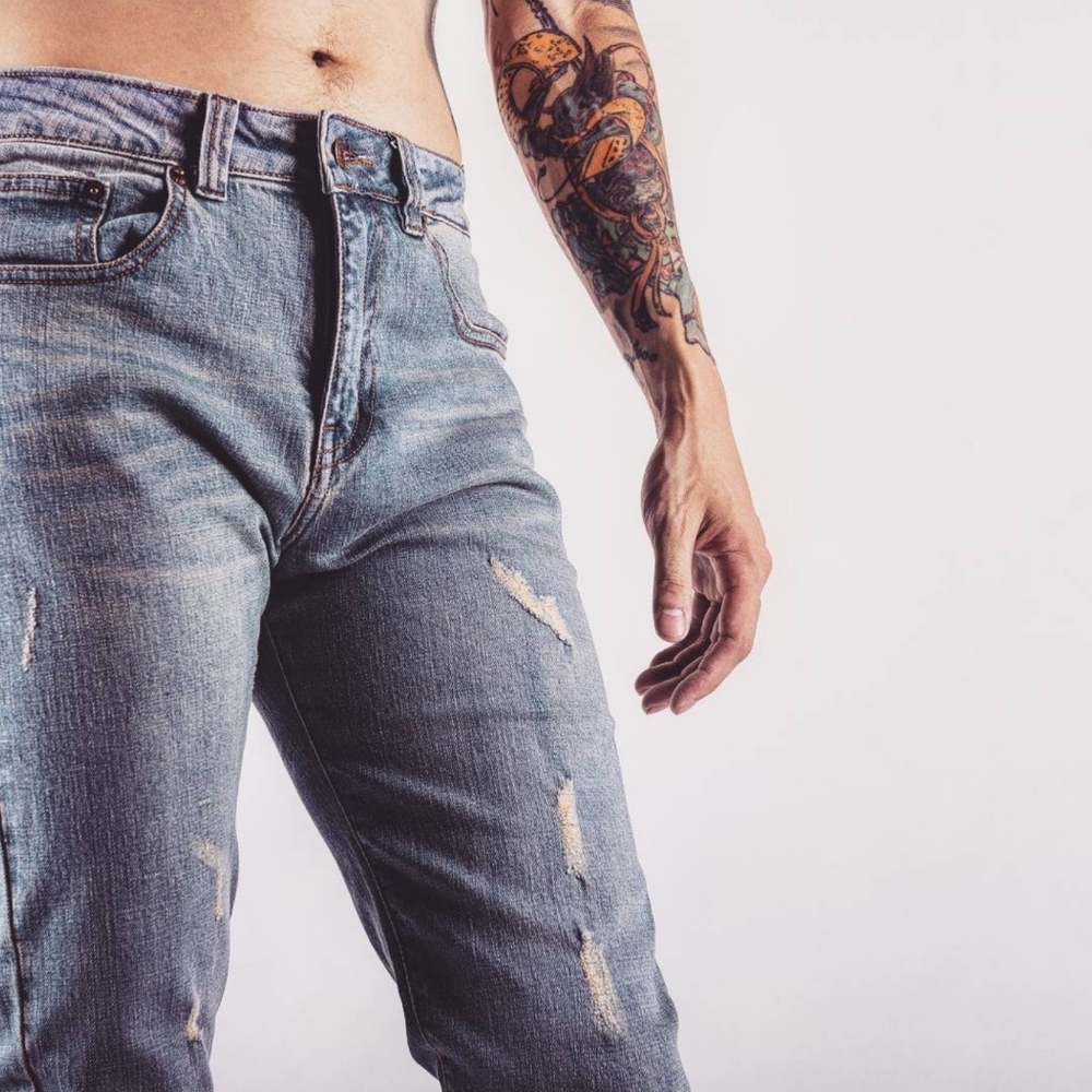 GNURTTI FRATELLI  Roma Light Blue Skinny Jean 28